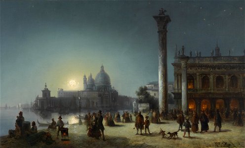 Josef Carl Berthold Püttner Markusplatz 1859
