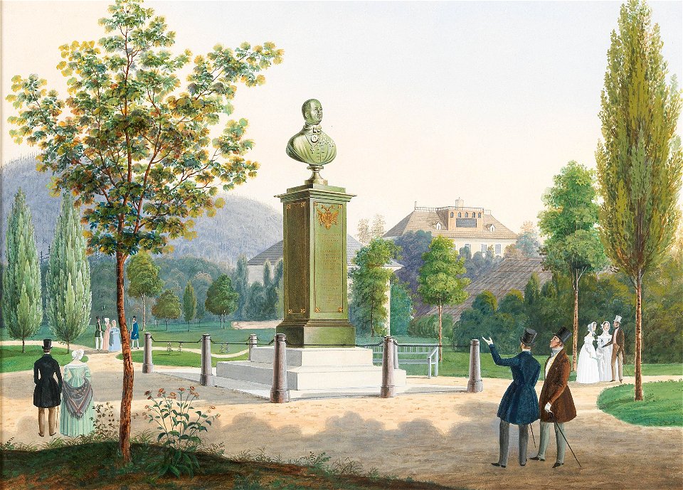 Josef Hafner - The Rudolf monument