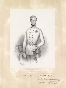 Josef Kriehuber Erzherzog Ferdinand Max 1850