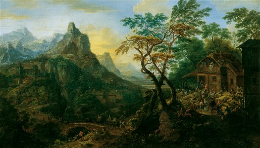 Josef Orient - Gebirgslandschaft - 7763 - Kunsthistorisches Museum