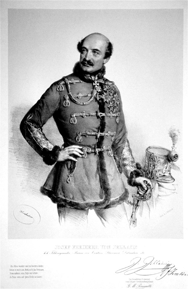 Josef Jellacic by Joseph Kriehuber