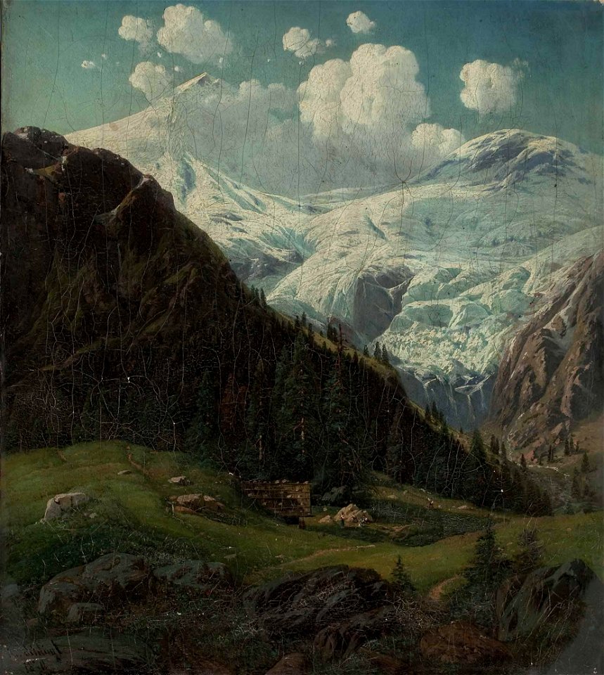 Josef von Schlögl Tiroler Hochalm 1870