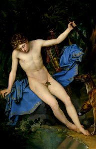 Joseph Denis Odevaere - Narcissus, 1820