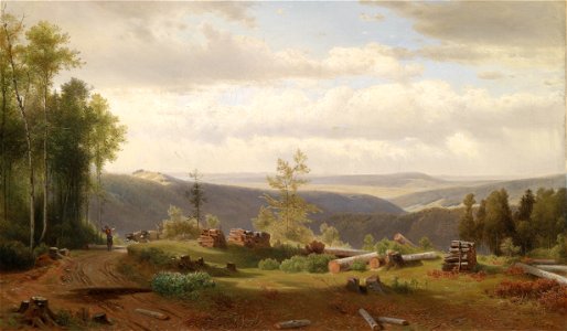 Josef Holzer Motiv aus dem Wienerwald