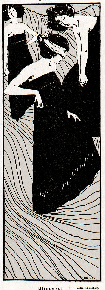 Josef Rudolf Witzel - Blindekuh, Jugend 1898