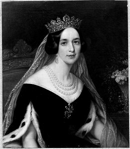 Josefina, 1807-1876, drottnig, gift med Oscar I (Carl Wilhelm Nordgren) - Nationalmuseum - 39292