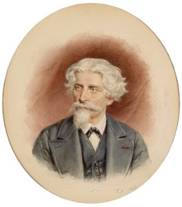 Josef Kriehuber Bildnis Josef Gunkel
