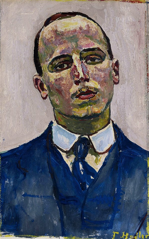 Josef Müller by Ferdinand Hodler (1853-1918)