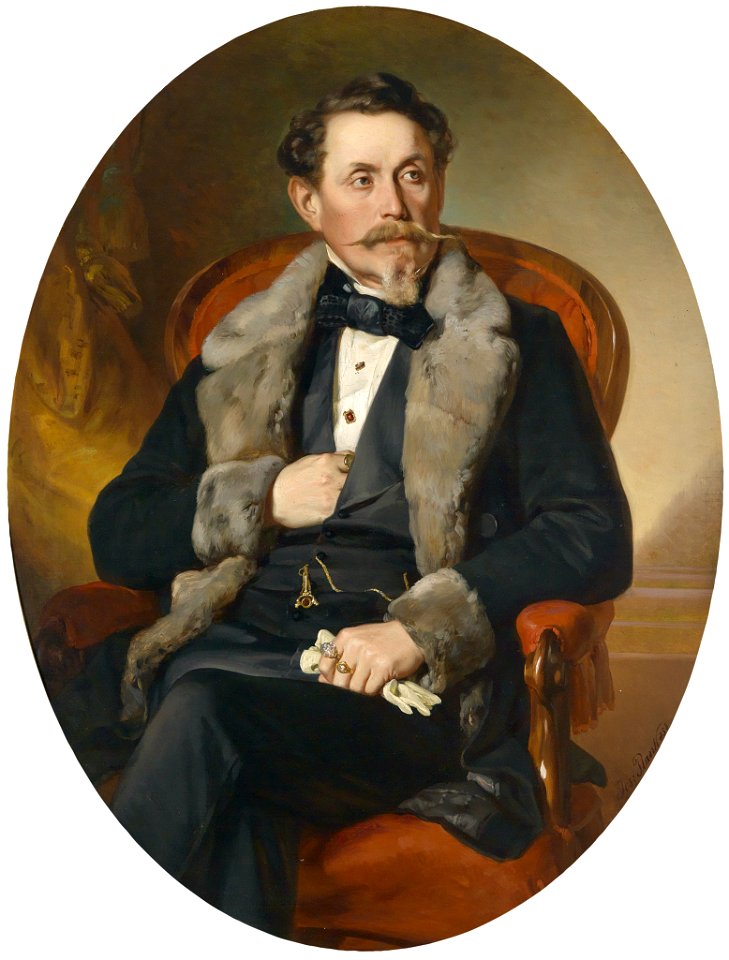 Josef Plank Bildnis Reitter Alois 1858