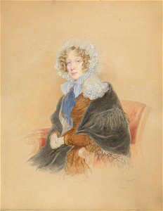 Josef Kriehuber Porträt Fürstin Franziska Kaunitz-Rietberg 1832