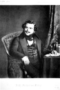 Joseph Christian von Zedlitz Litho