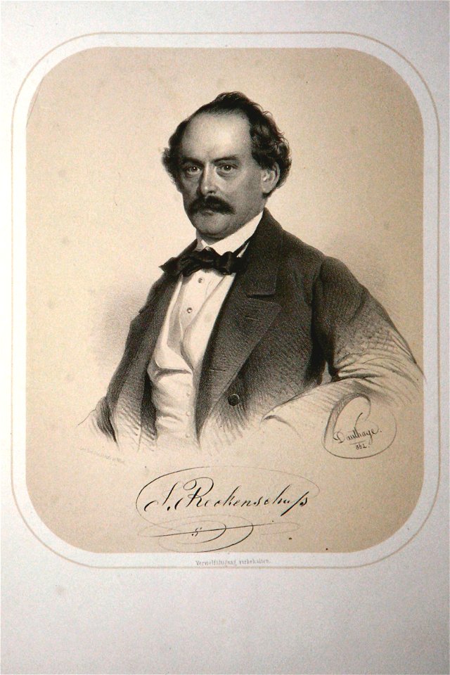 Josef von Rreckenschuß Litho