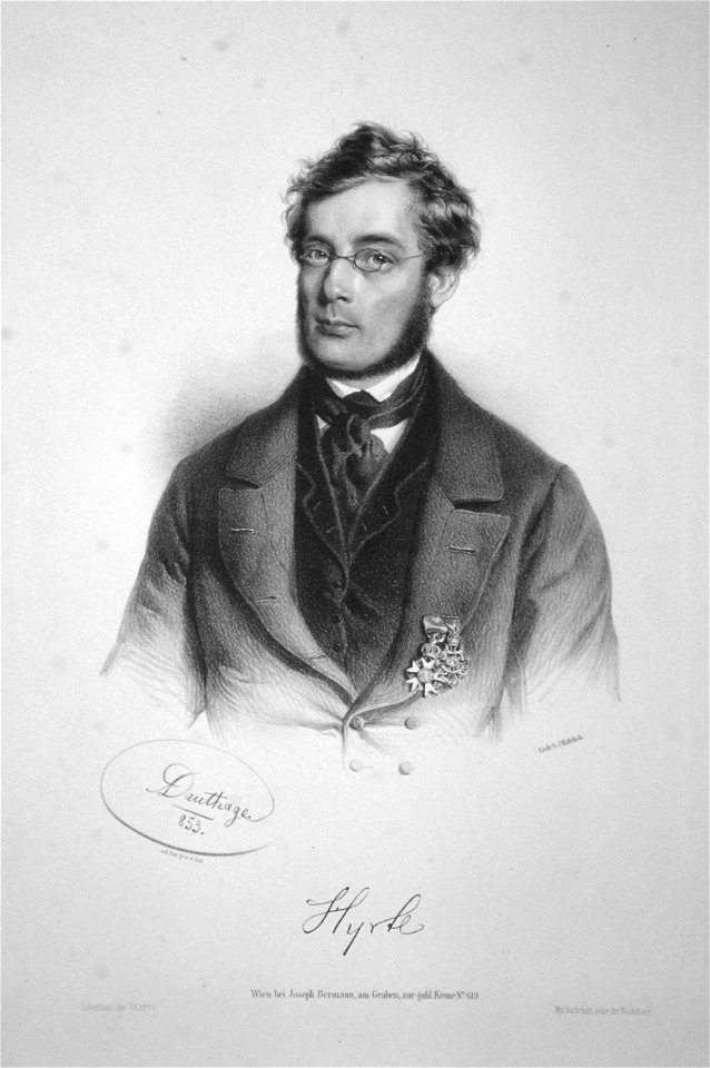 Josef Hyrtl Dauthage Litho