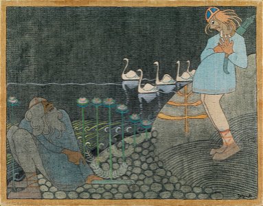 Joseph Alanen - Lemminkäinen and the Cowherd