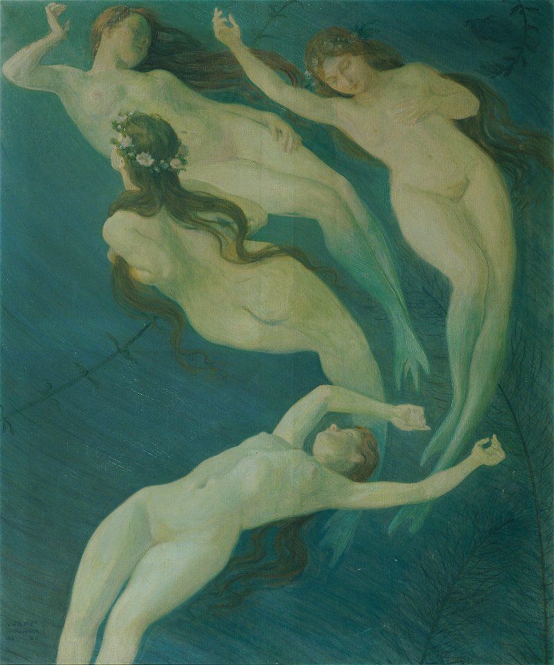 Josef Wawra - Wassernixen - 9255 - Österreichische Galerie Belvedere