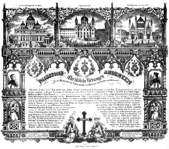 Joseph Bayer Christliche Übungen Missions-Andenken 1852