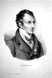 Josef von Hammer - Purgstall Litho