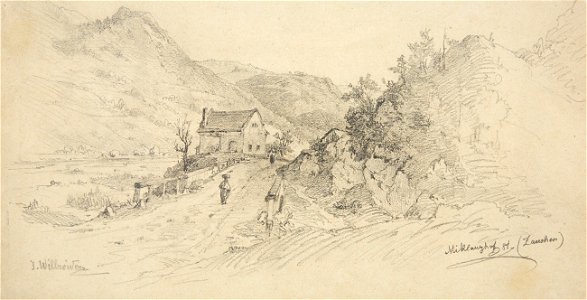 Josef Willroider Landschaft am Zauchener See