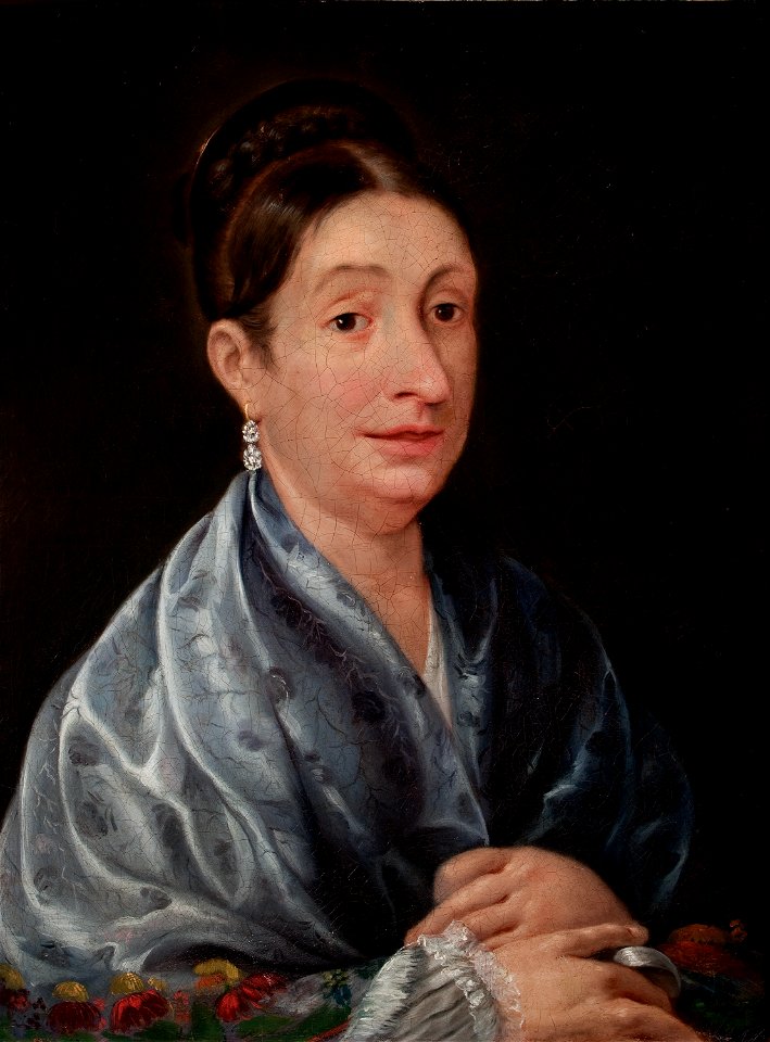 Josefa Ortiz, óleo sobre tela
