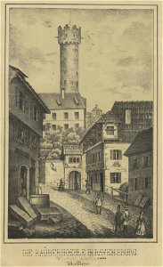 Joseph Bayer Ravensburg Räuberhöhle 1863