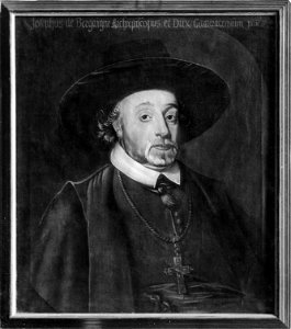 Joseph de Bergaigne, 1587-1647, ärkebiskop - Nationalmuseum - 15396. Free illustration for personal and commercial use.