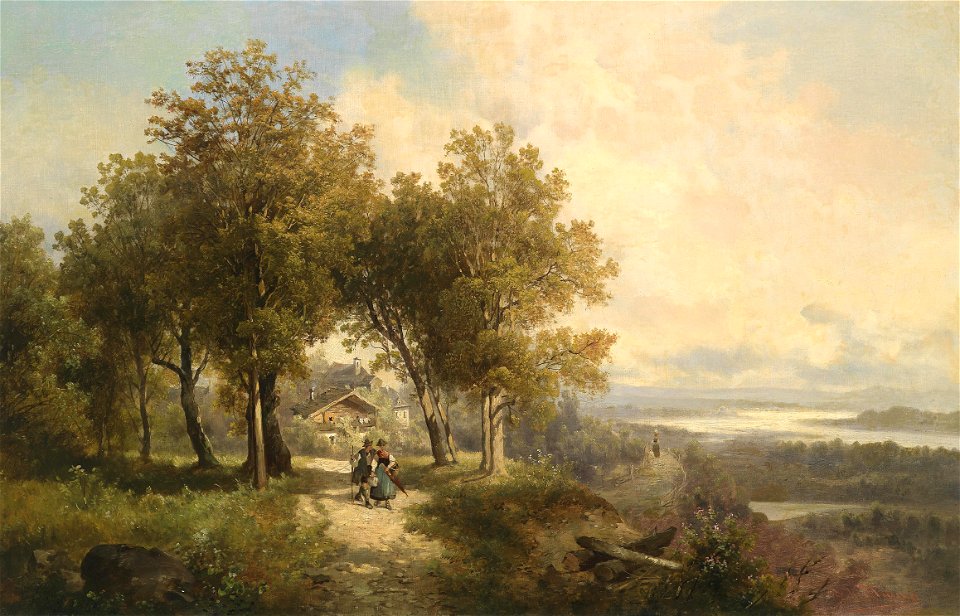 Josef Thoma Flusslandschaft