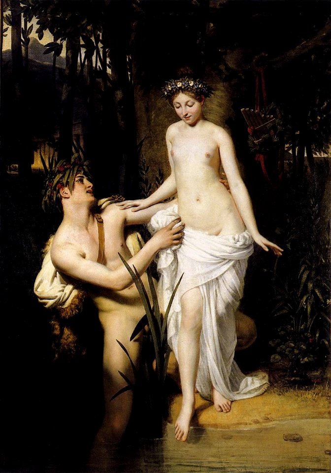 Joseph Desire Court Une Jeune fille