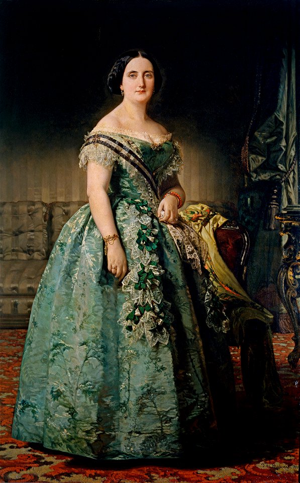 Josefa Coello de Portugal, por Federico de Madrazo
