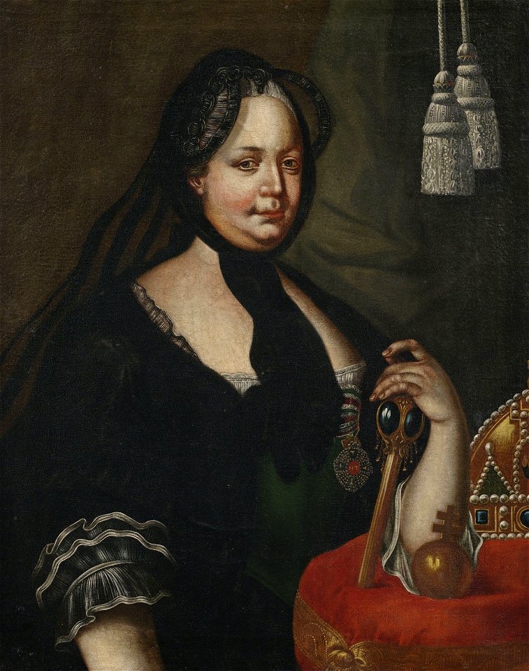 Joseph Ducreux (style of) Maria Theresia as widow
