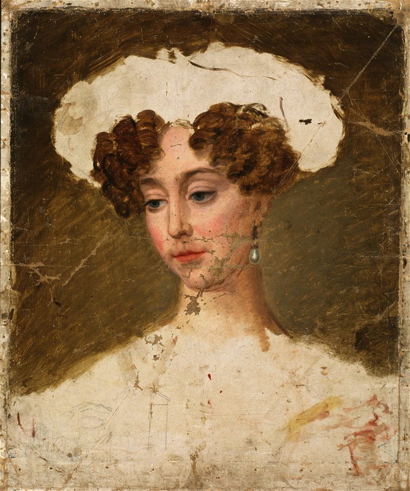 Josefina, 1807-1876 (Fredric Westin) - Nationalmuseum - 32605