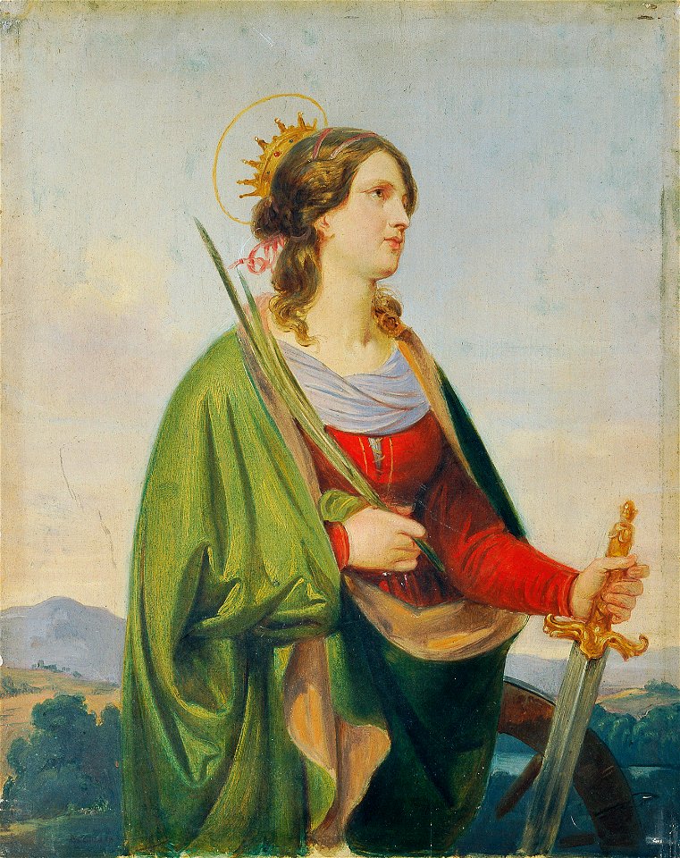 Joseph Hasslwander - Heilige Katharina - 4513 - Österreichische Galerie Belvedere