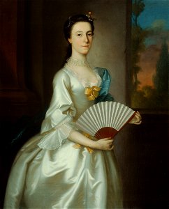 Joseph Blackburn - Abigail Chesebrough (Mrs. Alexander Grant) - 1984.725 - Art Institute of Chicago