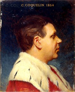 Joseph Blanc - Constant Coquelin (1841-1909), dit Coquelin aîné, sociétaire et membre du comité d'administration de la Comédie-Française - P1091 - Musée Carnavalet
