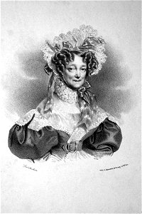 Josefine von Fürstenberg Litho
