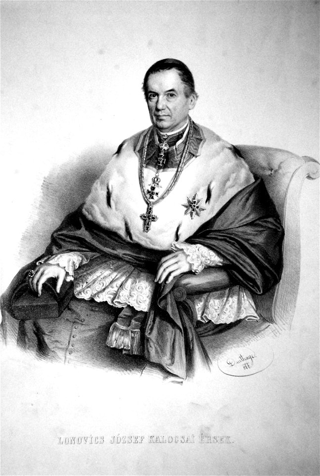 Josef Lonovics von Krivina Litho