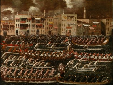 Joseph Heintz dJ Regatta auf dem Canal Grande