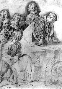 Joseph de Bray - Joseph Receiving His Father and Brothers in Egypt - WGA03139