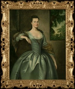 Joseph Blackburn - Mrs. Joseph Blaney (Abigail Browne) - 29.785 - Museum of Fine Arts
