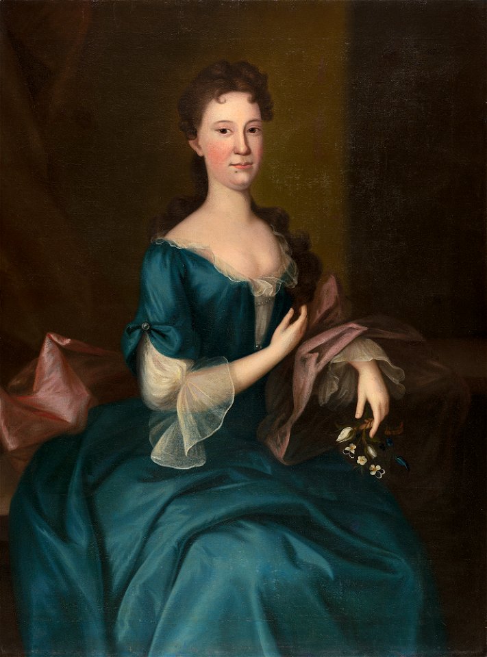 Joseph Blackburn - A Lady of the Russell Family - P17w31 - Isabella Stewart Gardner Museum