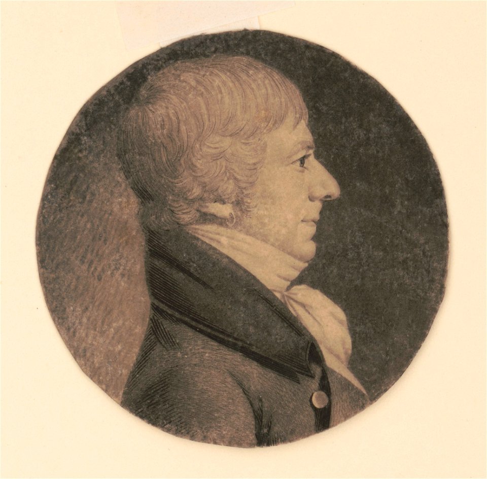 Joseph Anthony Chaveau, head-and-shoulders portrait, right profile LCCN2007676802