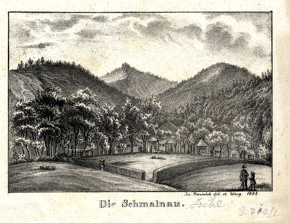 Joseph Frauenlob Ischler Ansichten 1844 ubs G 0710 I Schmalnau