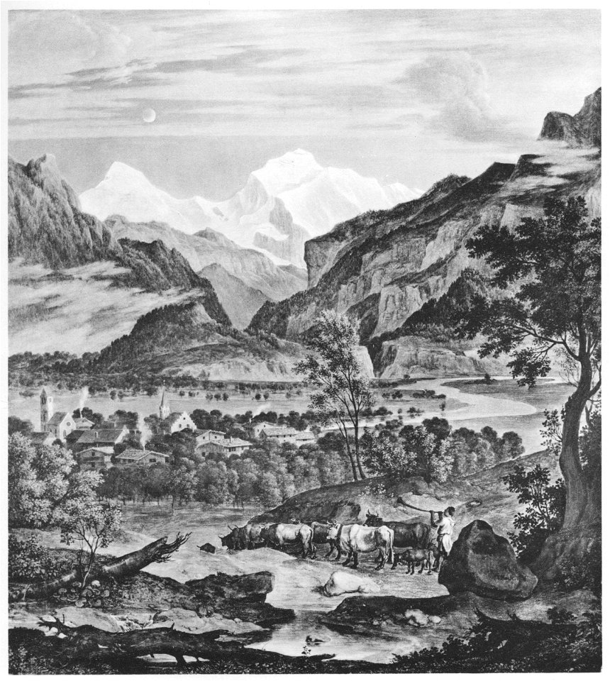 Joseph Anton Koch Berner Oberland