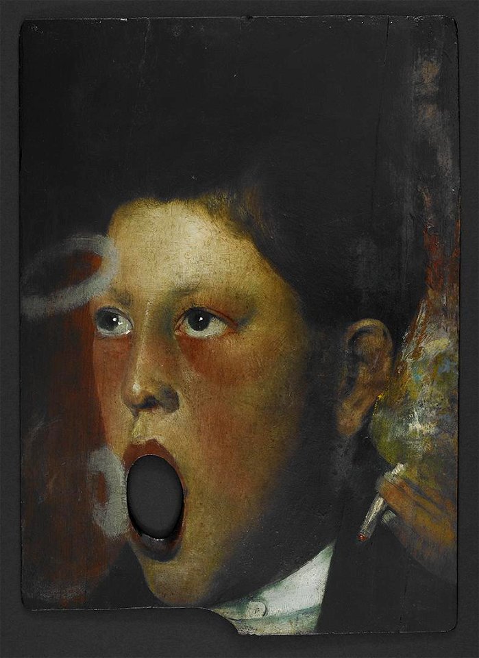 Joseph Decker - Boy Smoking - 2008.7 - Crystal Bridges Museum of American Art