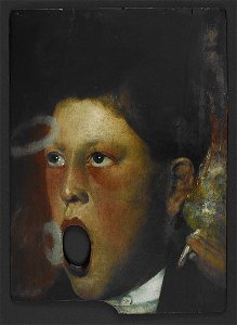 Joseph Decker - Boy Smoking - 2008.7 - Crystal Bridges Museum of American Art