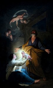 Joseph B. Suvée - La Sainte Famille ou La Nativité