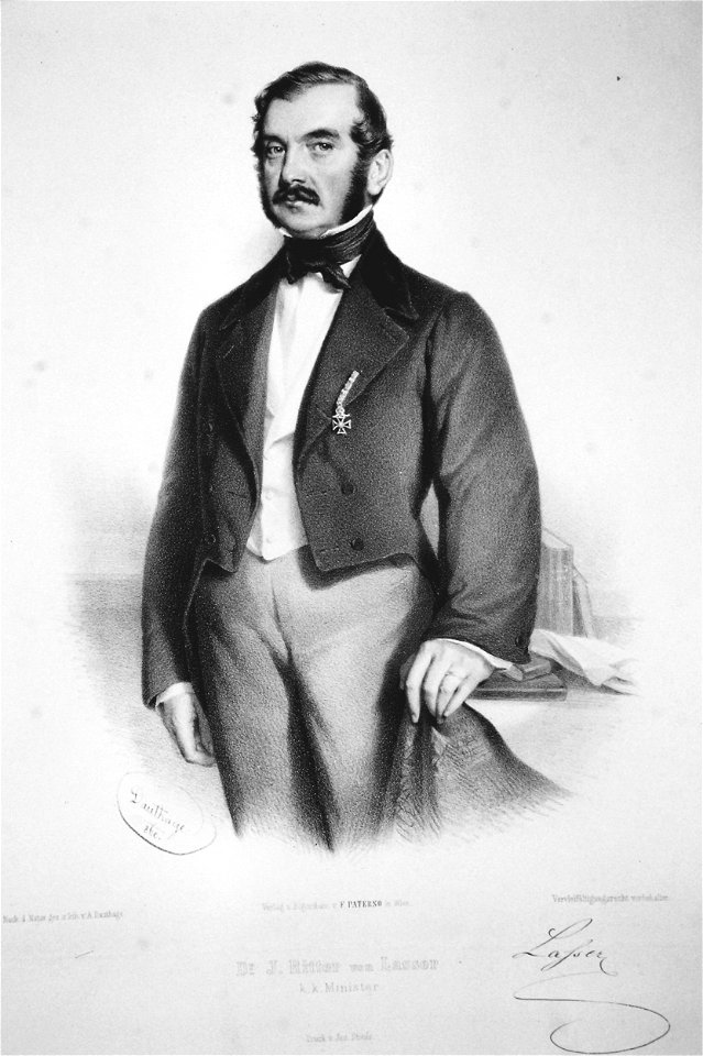 Josef von Lasser Litho