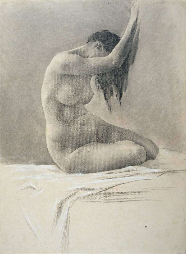 Josep Llimona - Female Nude - Google Art Project
