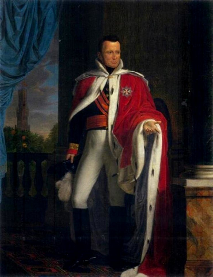 Joseph Ducq - Portret van koning Willem I (1772-1843) - 0000.GRO0448.I - Groeningemuseum