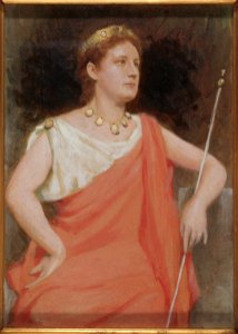 Joseph Blanc - La Tragédie, étude d'après Mlle Dudlay - P1203 - Musée Carnavalet