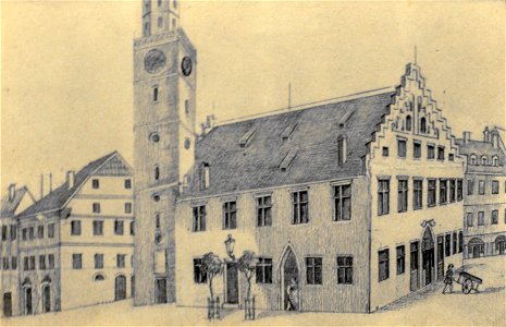Joseph Bayer Waaghaus um1860